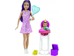 Barbie chůva herní set narozeniny