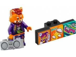 LEGO® VIDIYO 43101 Minifigurka Bandmate Červená panda