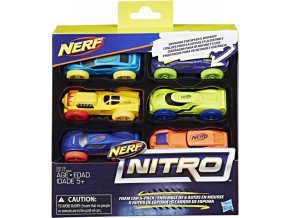 NERF Nitro náhradní vozidla 6 ks, Hasbro C3173