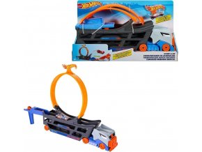 Hot Wheels Tahač a pojízdná dráha se smyčkou