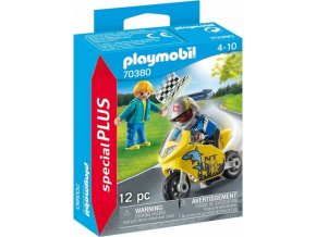 PLAYMOBIL® 70380 Juniorská závodní motorka