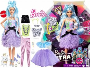 Barbie Extra Stylová dlouhovláska s kočičkou