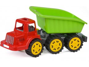 Dětské nákladní sklápěcí auto BAYO Chuck 49 cm mix barev