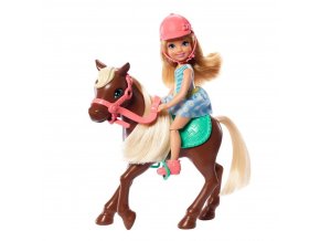 Barbie Chelsea a poník