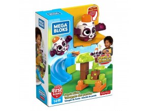 Mega Bloks Peek a Blocks Velká skluzavka Panda