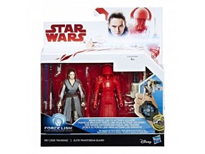 Star Wars episoda 8 Force Link 9,5cm figurky s doplňky Rey a Elite Praetorian Guard