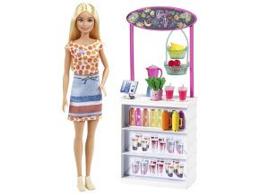 Barbie Smoothie stánek s panenkou