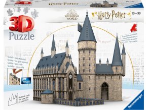 Puzzle 3D Harry Potter - Bradavický hrad 540 dílků