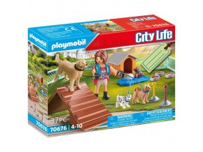 PLAYMOBIL® 70676 Dárkový set Psí trenérka