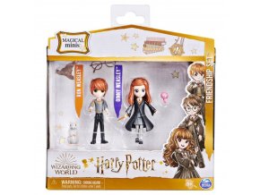 Harry Potter figurky trojbalení přátel Ron, Ginny, Arnold a Prašivka