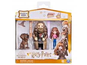 Harry Potter figurky trojbalení přátel Hermiona, Hagrid a Tesák