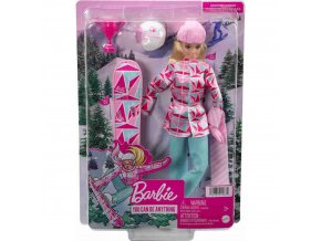 Barbie Zimní sporty Snowboardistka