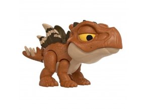 Jurský svět SNAP SQUAD STEGOSAURUS s pohyblivou čelistí HCM22