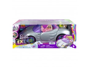 Barbie Extra stříbrný kabriolet