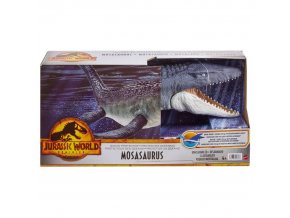 Jursky svet nadvlada MOSASAURUS ochrance oceanu. 1