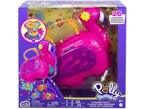 Polly Pocket Velký přenosný set Plameňák