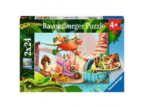 Ravensburger 05126 Puzzle Gigantosaurus 2x24 dílků