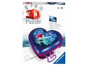 Ravensburger 11249 Puzzle 3D Srdce Mořská panna 60 dílků