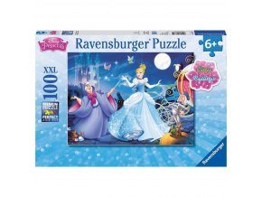 Ravensburger 13671 Puzzle Disney princezny Popelka 100 dílků svítící