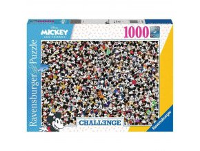 Ravensburger 16744 Puzzle Mickey a přátelé Challenge 1000 dílků