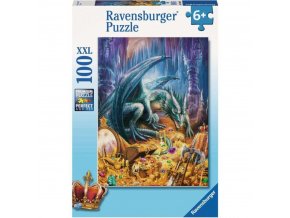 Ravensburger 12940 Puzzle Dračí poklad 100 dílků XXL