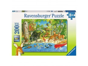 Ravensburger 12740 Puzzle Lesní přátelé 200 dílků XXL