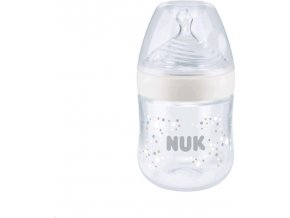 Kojenecká láhev NUK Nature Sense s kontrolou teploty 150 ml bílá