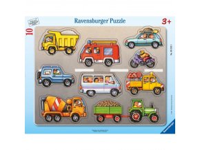 Ravensburger 05232 Puzzle Vozidla 10 dílků