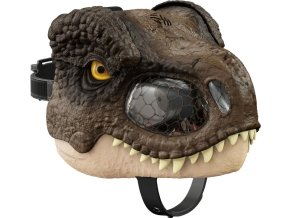 Jurský Svět: Nadvláda Tyrannosaurus REX maska na obličej se zvuky