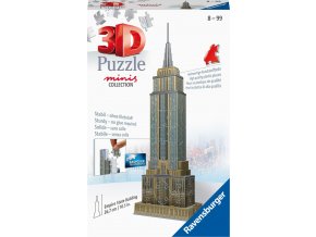 Ravensburger 11271 Puzzle 3D Mini budova Empire State Building 54 dílků