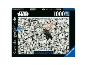 Ravensburger 14989 Challenge Puzzle Star Wars Armáda Impéria 1000 dílků