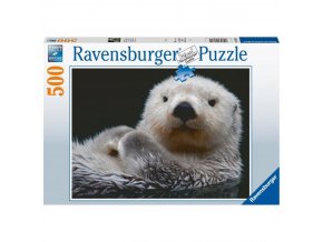 Ravensburger 16980 Puzzle Roztomilá malá vydra 500 dílků