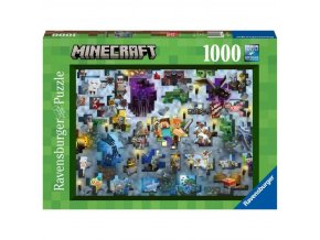 Ravensburger 17188 Puzzle Minecraft Challenge 1000 dílků