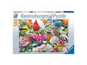 Ravensburger 14223 Puzzle Ptáci na zahradě 500 dílků