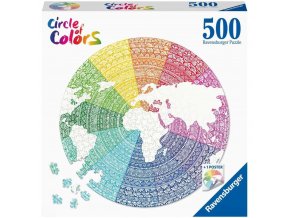 Ravensburger 17168 Kruhové puzzle Mandala 500 dílků