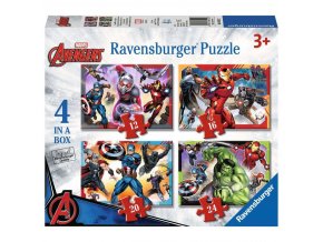 Ravensburger 06942 Puzzle Disney: Marvel Avengers 4 v 1