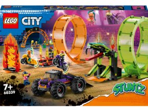 LEGO® City 60339 Kaskadérská dvojitá smyčka