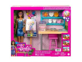 Barbie panenka a umělecký ateliér