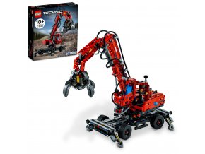 LEGO® Technic 42144 Bagr s drapákem  + LEGO® Technic 30433 Volvo kolový nakladač