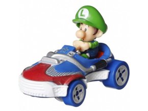 Hot Wheels auticko Mariokart BABY LUIGI 1