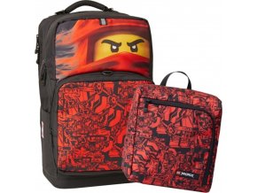 LEGO Ninjago Red Maxi Plus - školní batoh