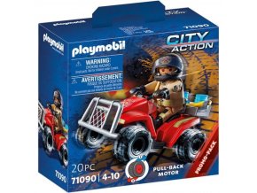 PLAYMOBIL® 71090 Hasičská rychlostní čtyřkolka