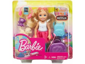 Barbie panenka Chelsea Cestovatelka