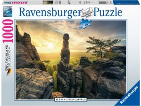 Ravensburger 17093 Labské Pískovce za rozbřesku 1000 dílků