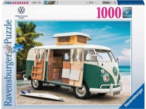 Ravensburger 17087 Puzzle Obytný vůz Volkswagen T1 1000 dílků