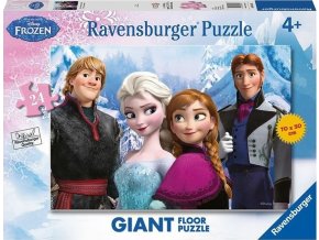 Puzzle Disney Ledové království 24d Podlahové, Ravesburger