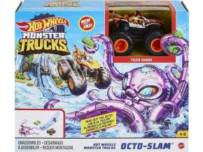 Hot Wheels® Monster Trucks Octo-slam TIGER SHARK