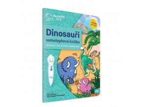 Kouzelné čtení Samolepková knížka Dinosauři