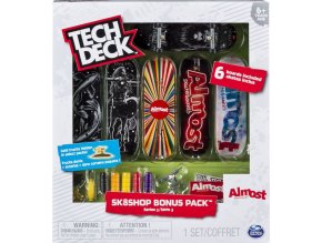 Tech Deck SKATESHOP 6 ks s příslušenstvím SANTA CRUZ assort