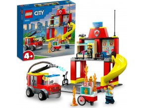 LEGO® City 60375 Hasičská stanice a auto hasičů